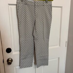 Gray Patterned Women’s Pants